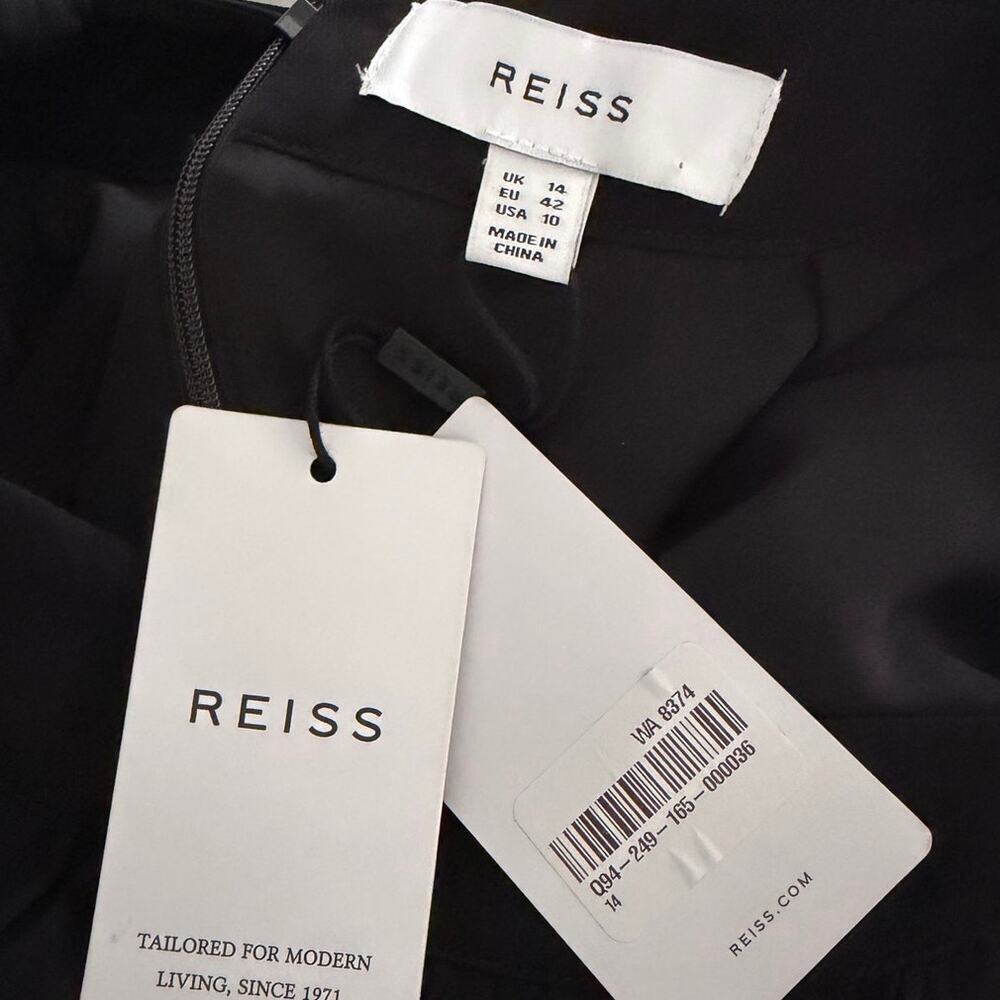 NWT Reiss Emma Colourblock Midi Skirt Size 10 - Picture 6 of 6